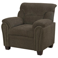 Clementine Brown Chair - furniture place usa