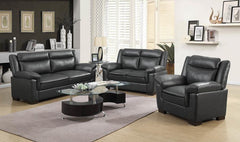 Arabella Grey 3 Pc Sofa Set - furniture place usa