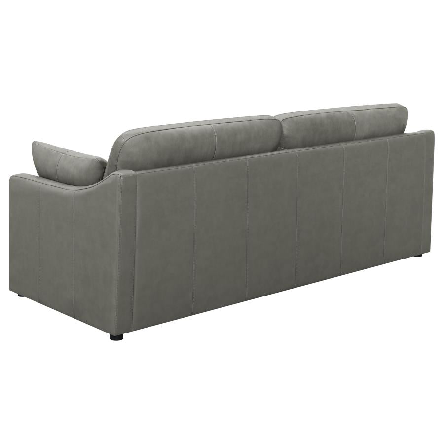 Grayson Grey 3 Pc Sofa Set - furniture place usa