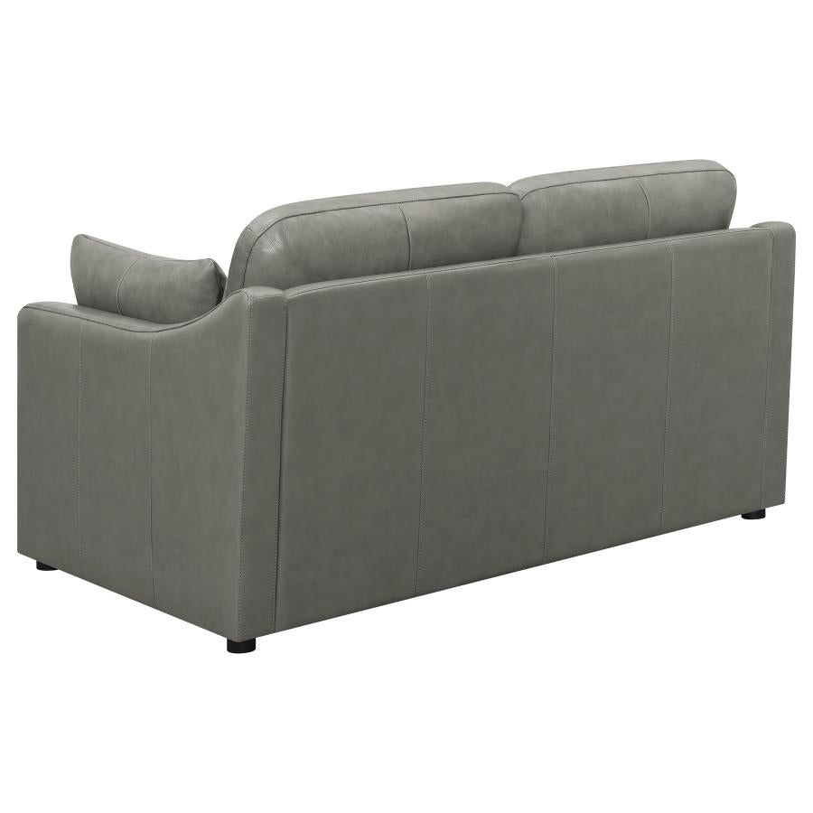 Grayson Grey 3 Pc Sofa Set - furniture place usa