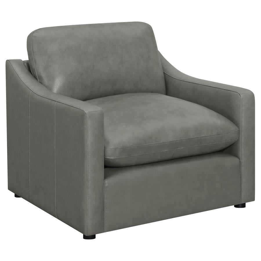 Grayson Grey 3 Pc Sofa Set - furniture place usa