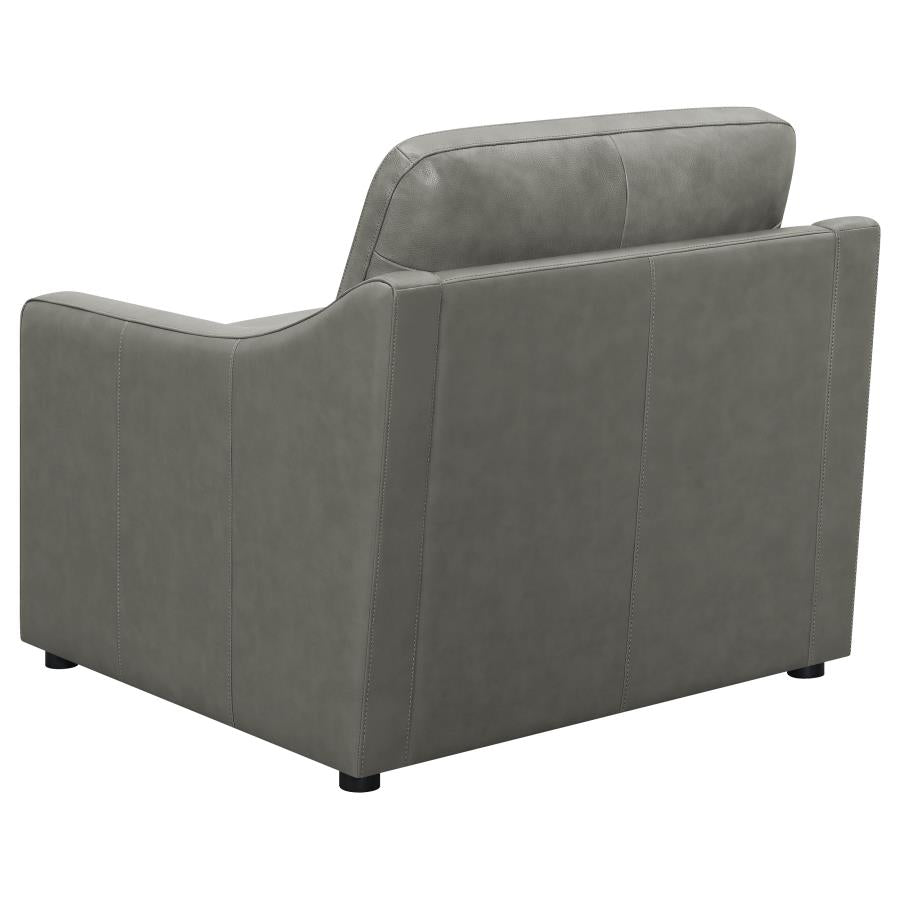 Grayson Grey 3 Pc Sofa Set - furniture place usa