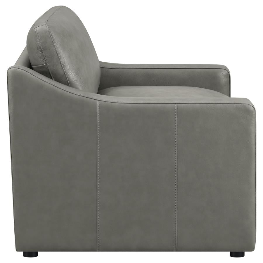 Grayson Grey 3 Pc Sofa Set - furniture place usa