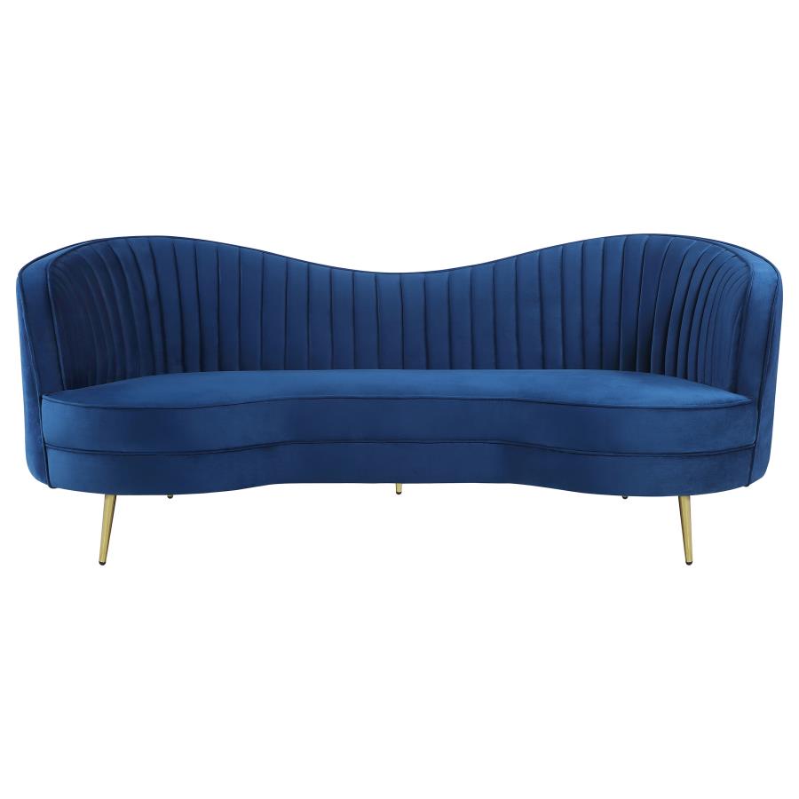 Sophia Blue Sofa - furniture place usa