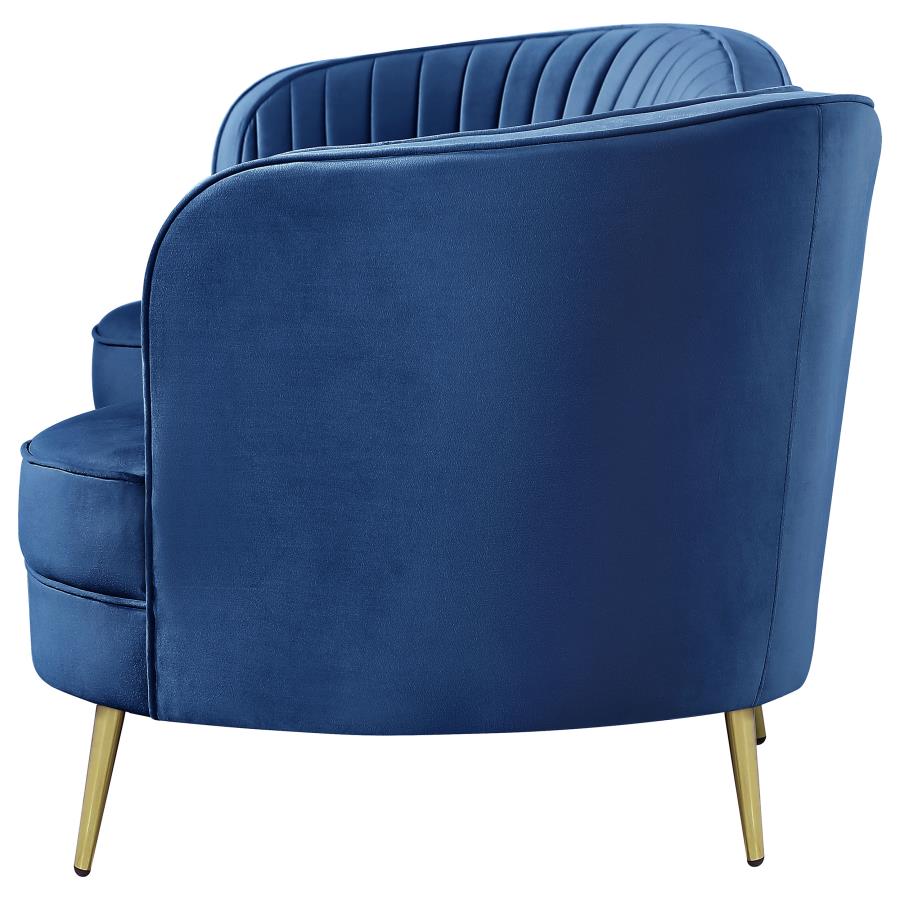 Sophia Blue Sofa - furniture place usa