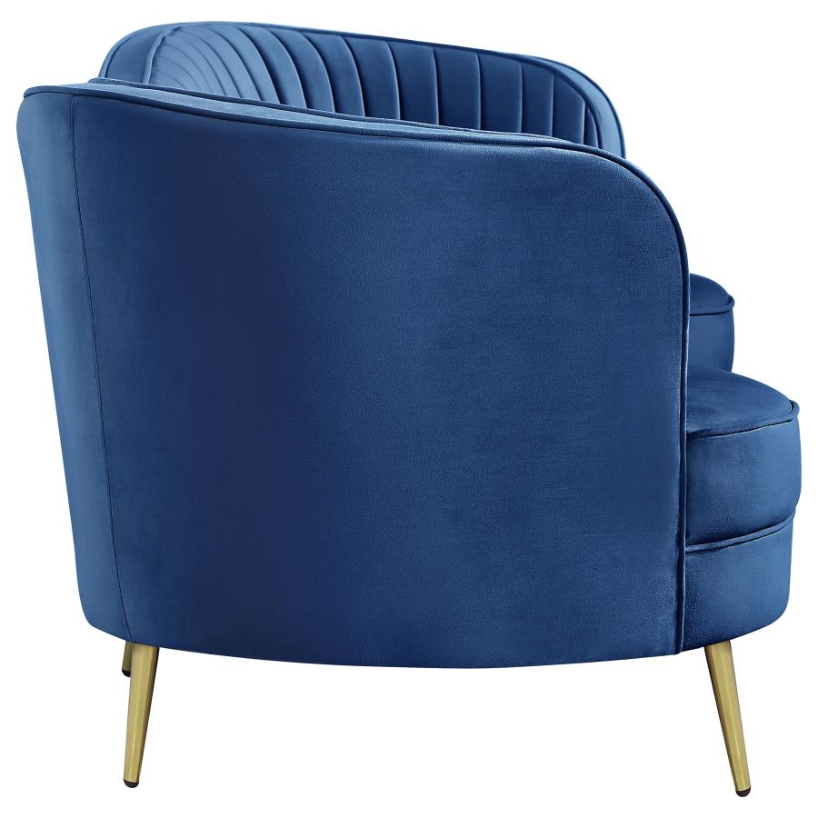 Sophia Blue Sofa - furniture place usa