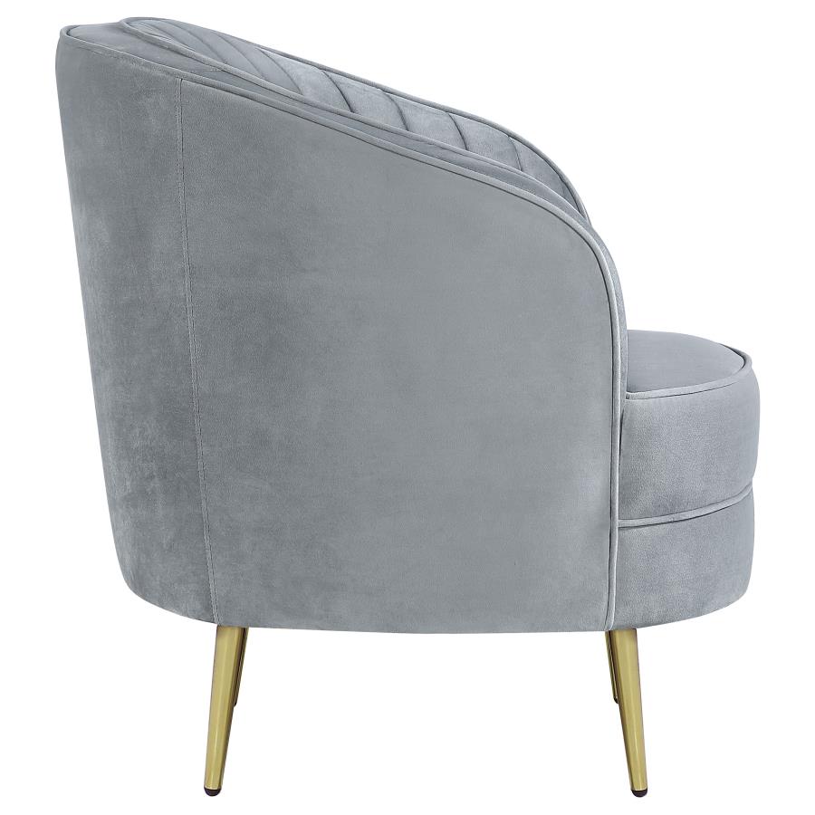 Sophia Grey Chair - furniture place usa