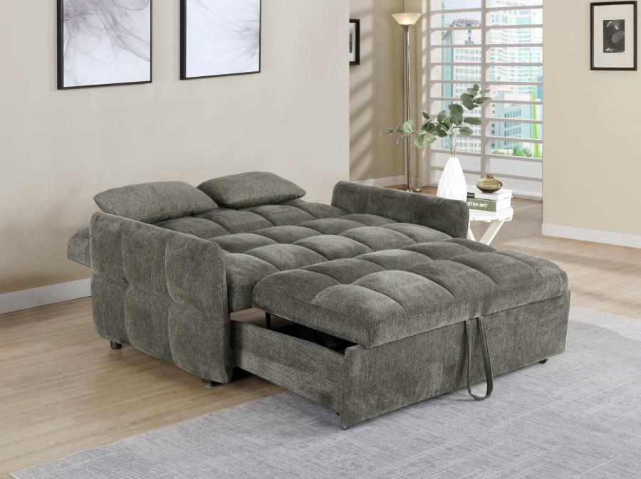 Cotswold Grey Sleeper Sofa Bed - furniture place usa