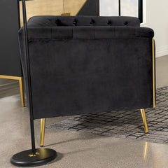 Holly Black Chair - furniture place usa