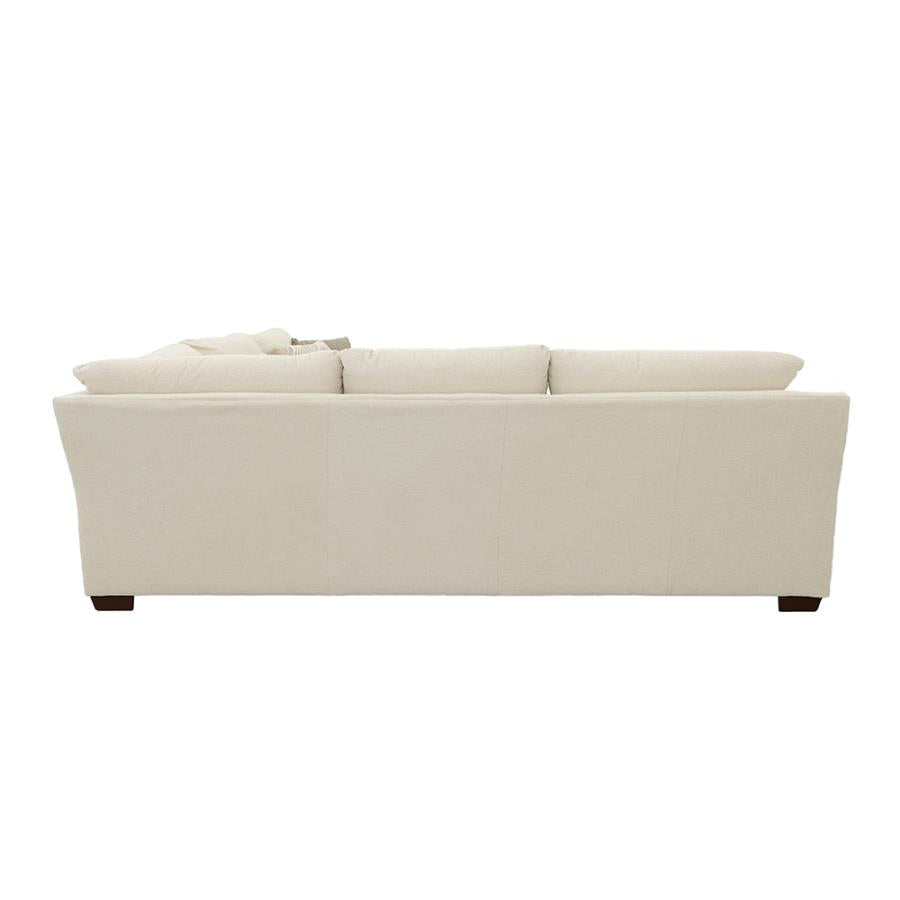 Aria Beige Sectional - furniture place usa