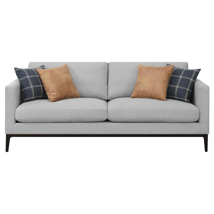 Apperson Grey 2 Pc Sofa Set - furniture place usa