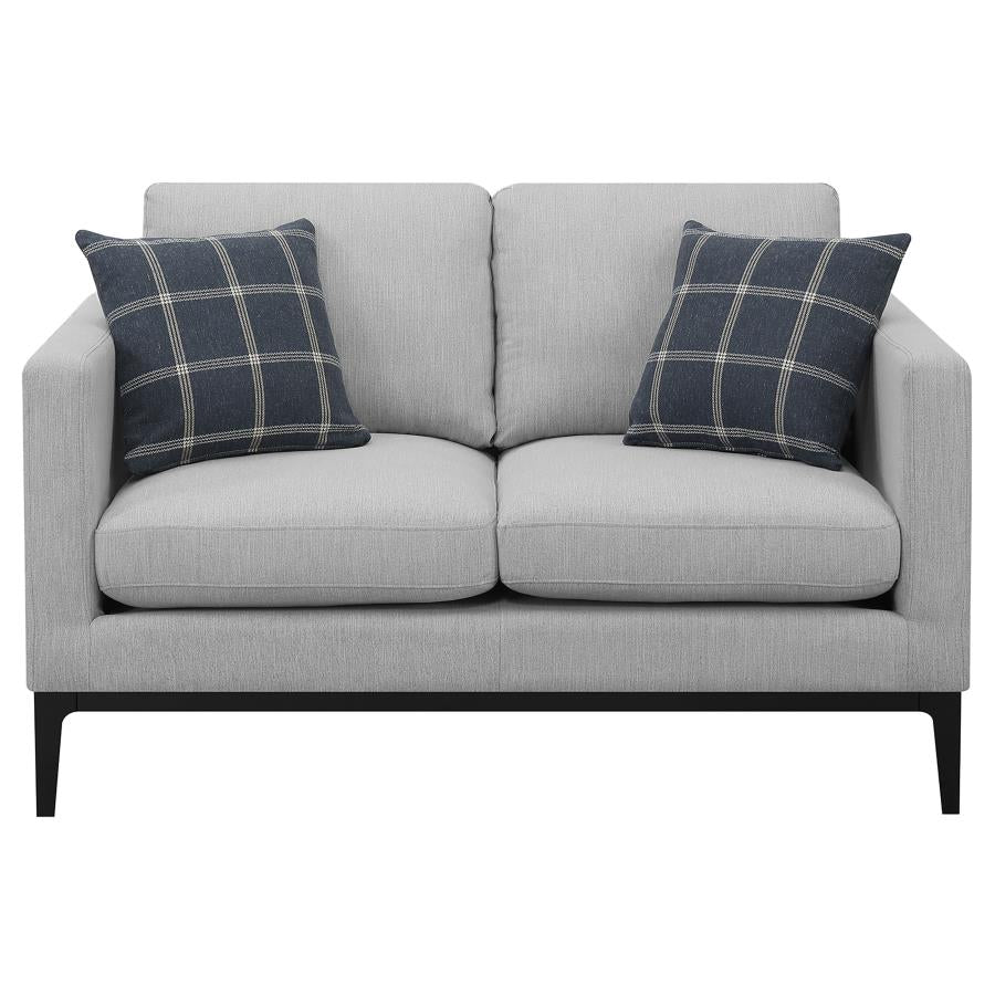 Apperson Grey 2 Pc Sofa Set - furniture place usa