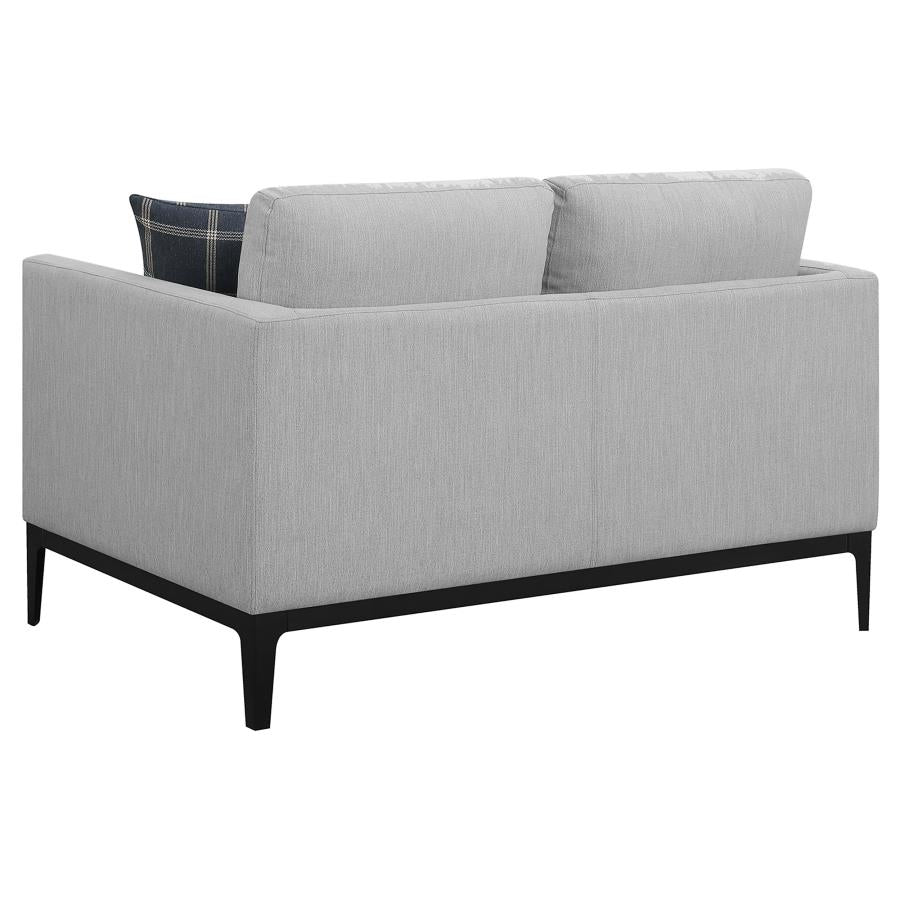 Apperson Grey 2 Pc Sofa Set - furniture place usa