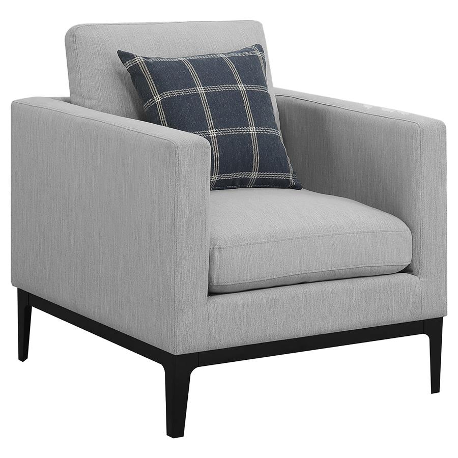 Apperson Grey 3 Pc Sofa Set - furniture place usa