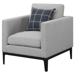 Apperson Grey Chair - furniture place usa