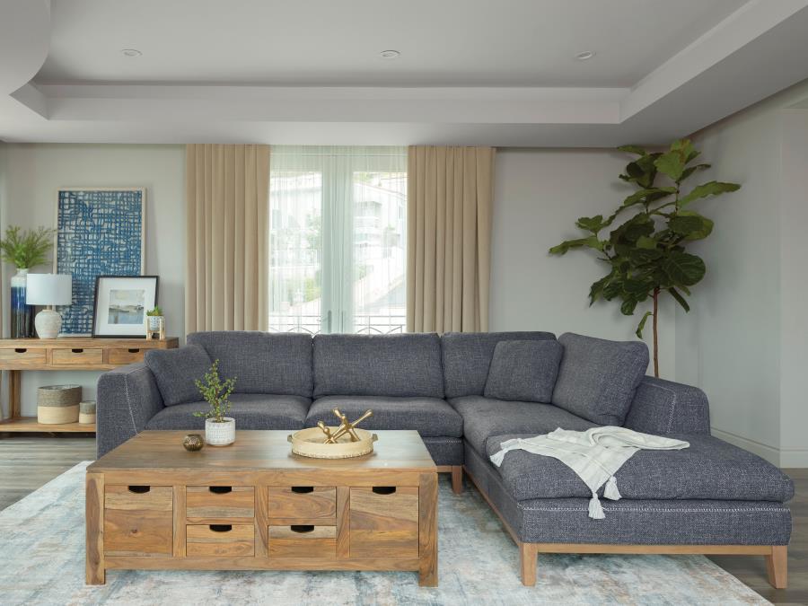 Persia Grey Sectional - furniture place usa