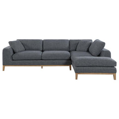 Persia Grey Sectional - furniture place usa