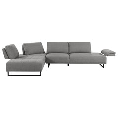 Arden Grey Sectional - furniture place usa