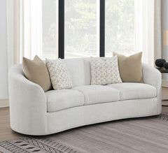 Rainn White Sofa - furniture place usa