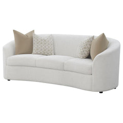 Rainn White Sofa - furniture place usa