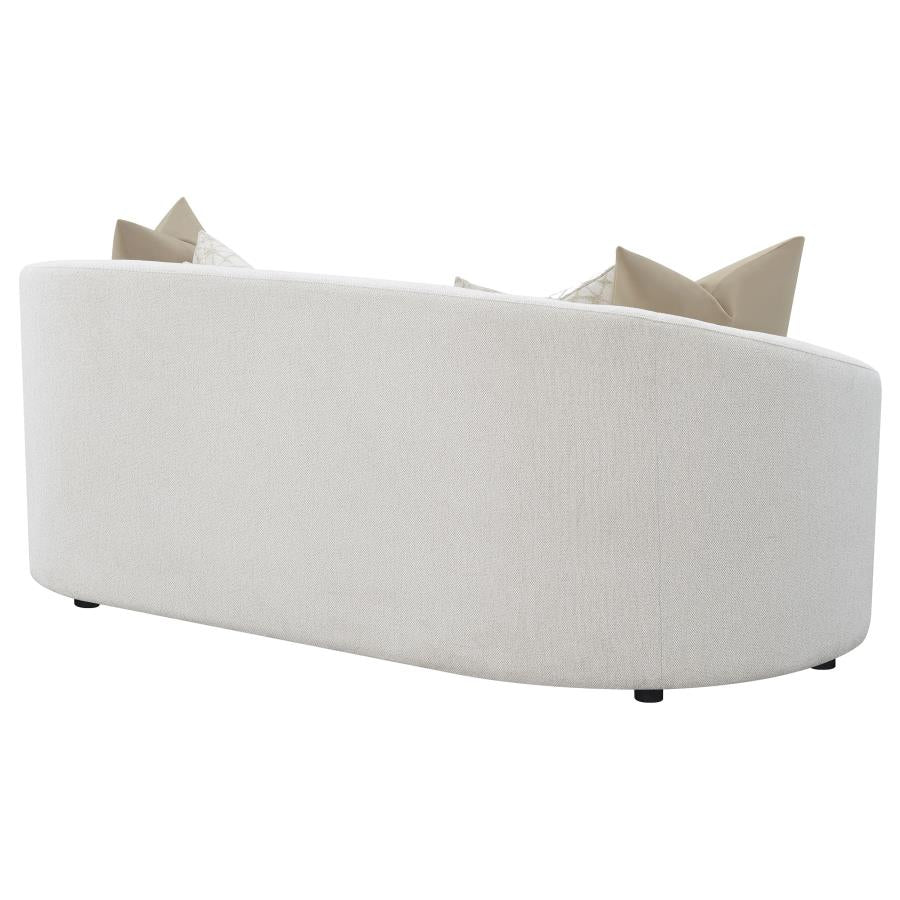 Rainn White Sofa - furniture place usa