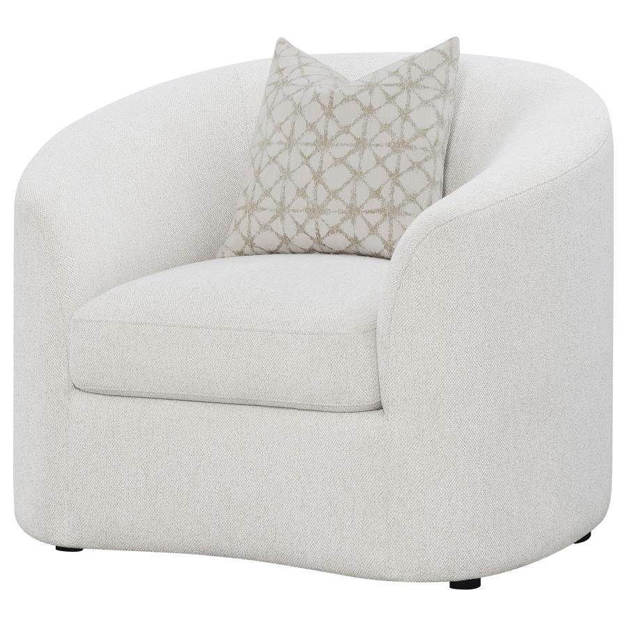 Rainn White Chair - furniture place usa