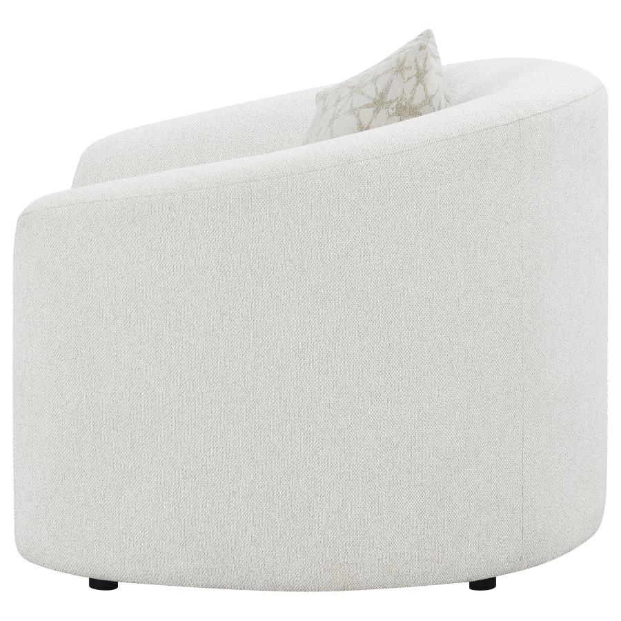 Rainn White Chair - furniture place usa