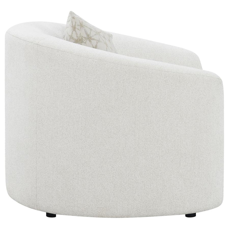 Rainn White Chair - furniture place usa