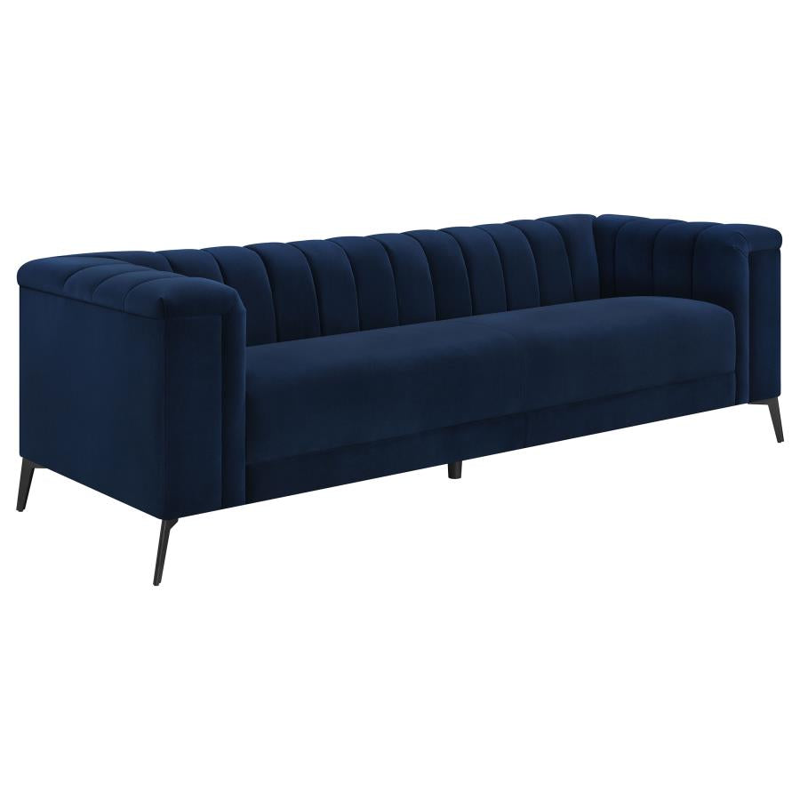 Chalet Blue 3 Pc Sofa Set