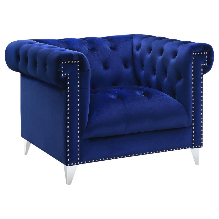 Bleker Blue Chair - furniture place usa