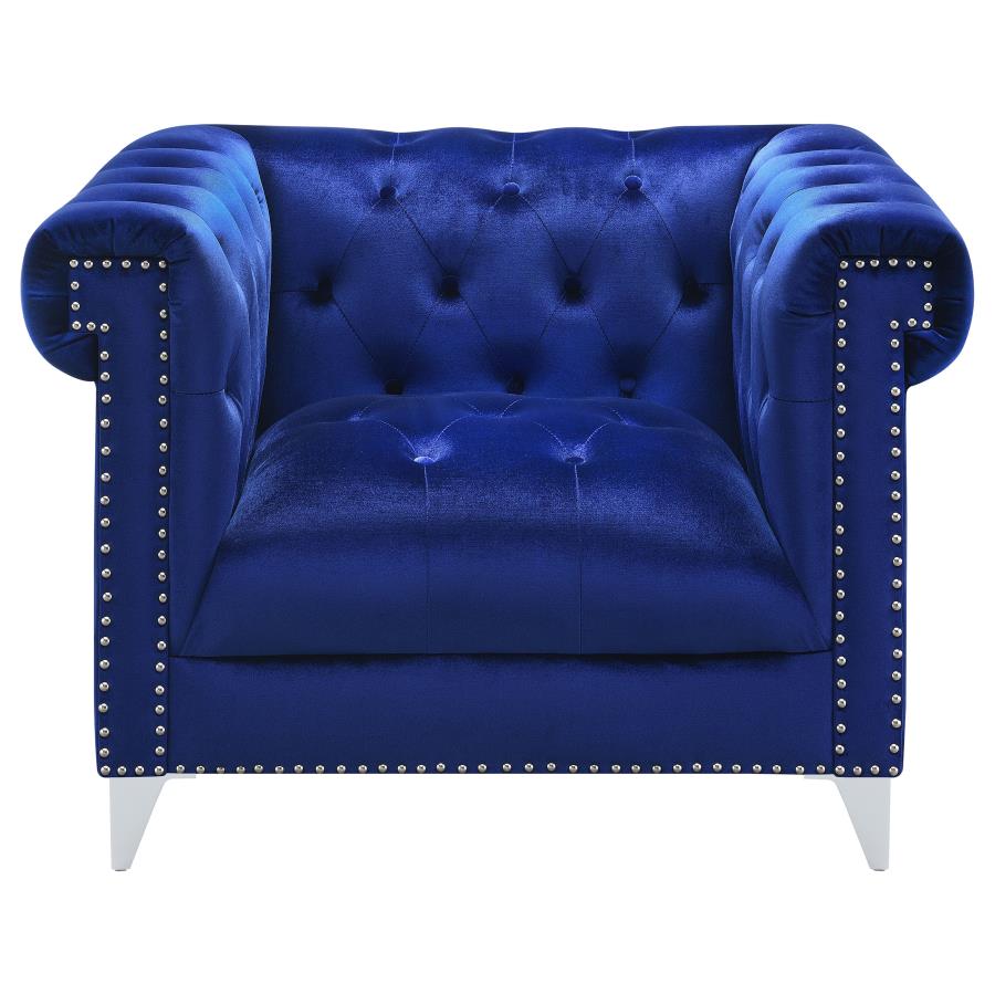 Bleker Blue Chair - furniture place usa