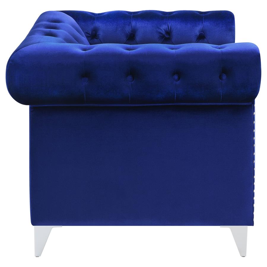 Bleker Blue Chair - furniture place usa