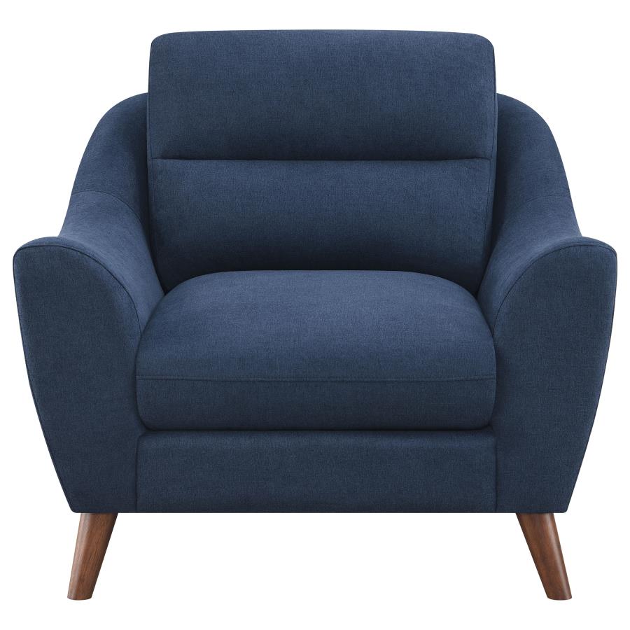 Gano Blue Chair - furniture place usa