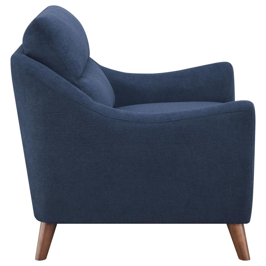 Gano Blue Chair - furniture place usa