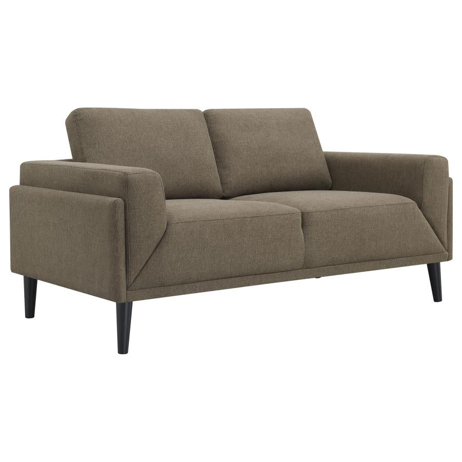 Rilynn Brown Loveseat - furniture place usa