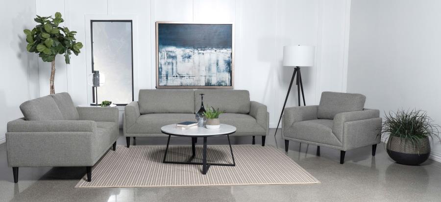 Rilynn Grey 3 Pc Sofa Set - furniture place usa