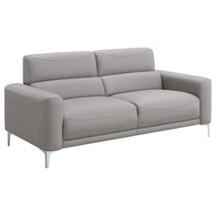 Glenmark Grey 3 Pc Sofa Set - furniture place usa