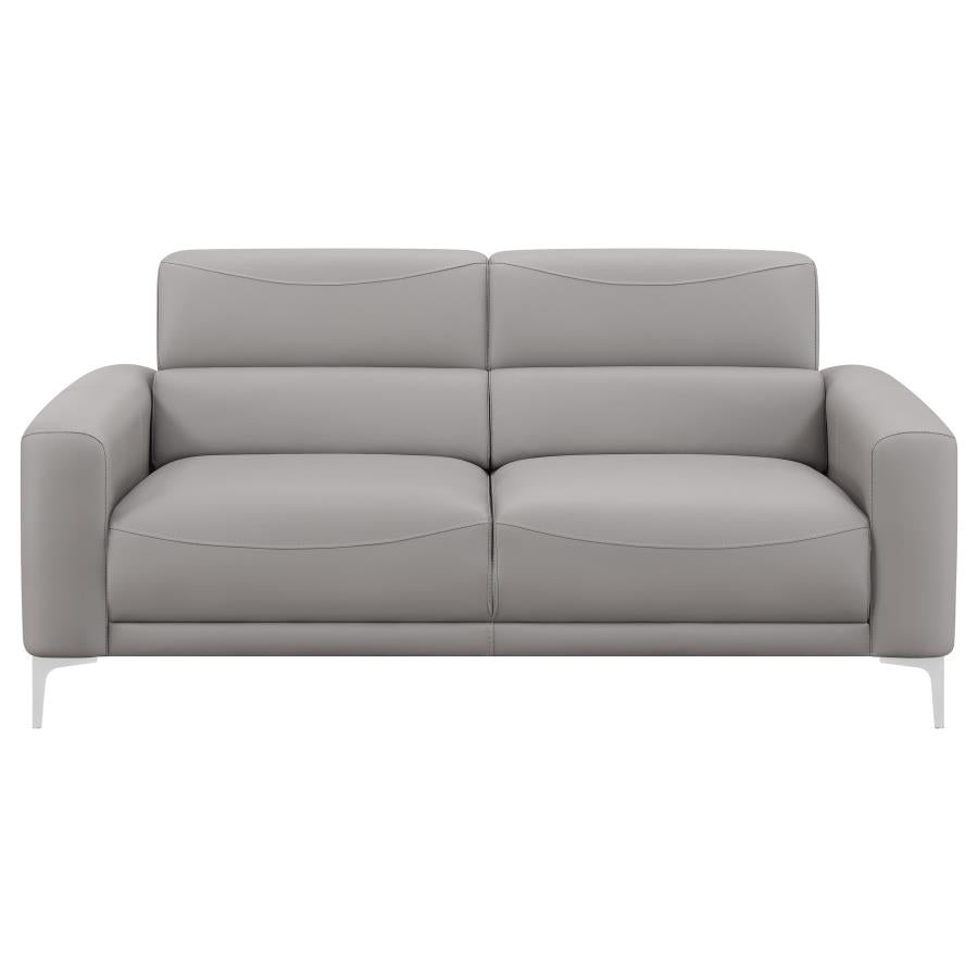 Glenmark Grey 3 Pc Sofa Set - furniture place usa