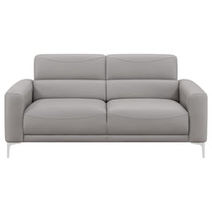 Glenmark Grey 3 Pc Sofa Set - furniture place usa