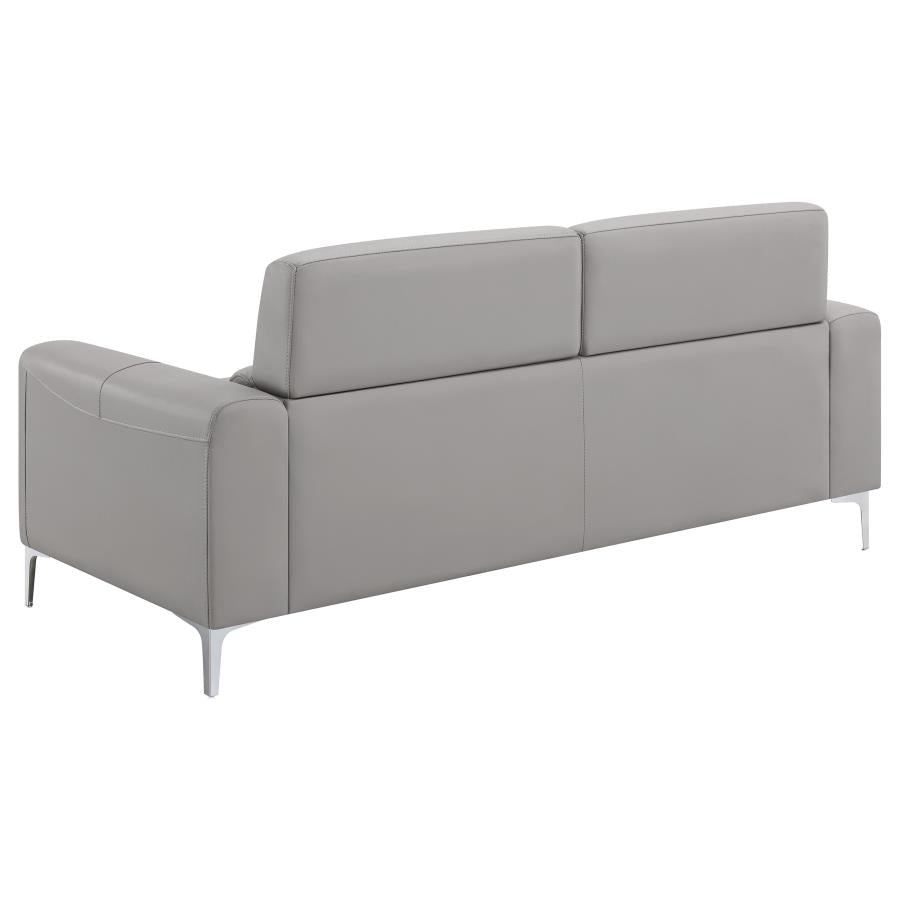 Glenmark Grey 3 Pc Sofa Set - furniture place usa