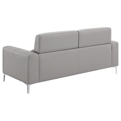 Glenmark Grey 3 Pc Sofa Set - furniture place usa