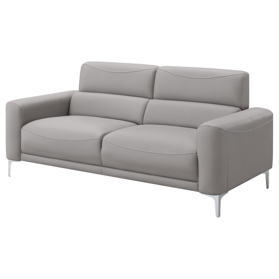 Glenmark Grey Sofa - furniture place usa