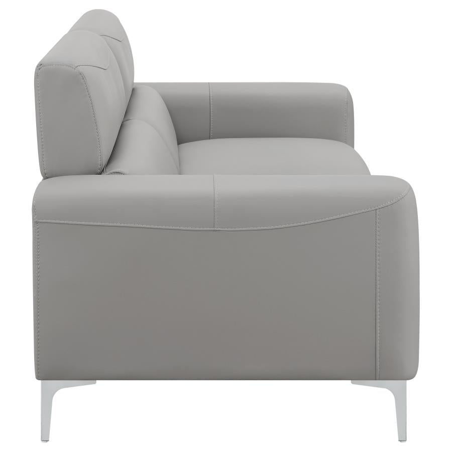 Glenmark Grey Sofa - furniture place usa