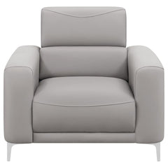 Glenmark Grey Chair - furniture place usa