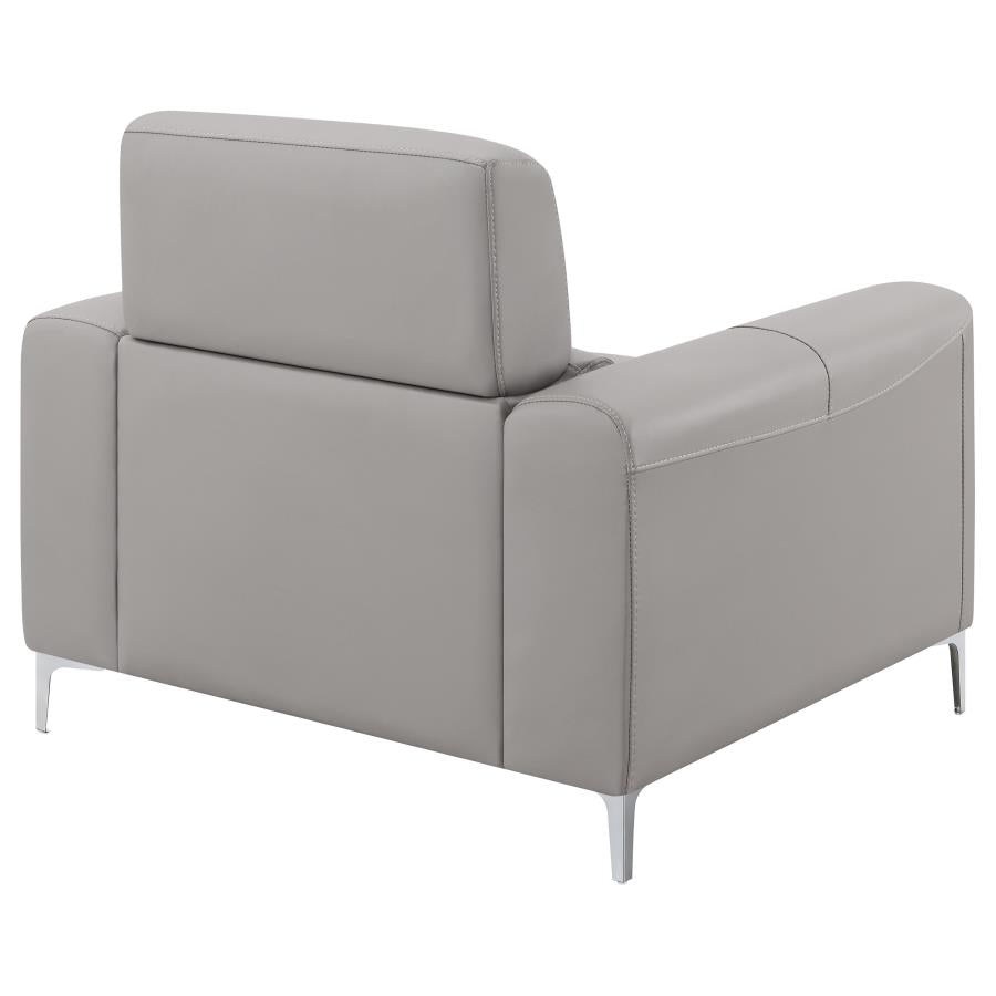 Glenmark Grey Chair - furniture place usa