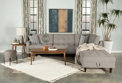 Barton Beige Sectional - furniture place usa