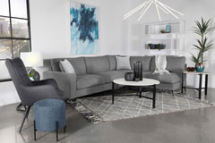 Clint Grey Sectional - furniture place usa