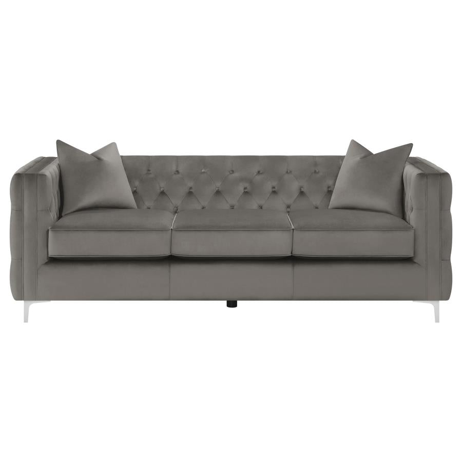 Phoebe Grey Sofa - furniture place usa