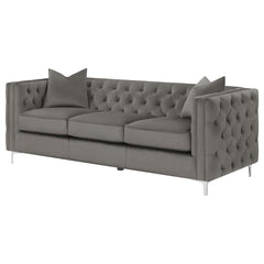 Phoebe Grey Sofa - furniture place usa