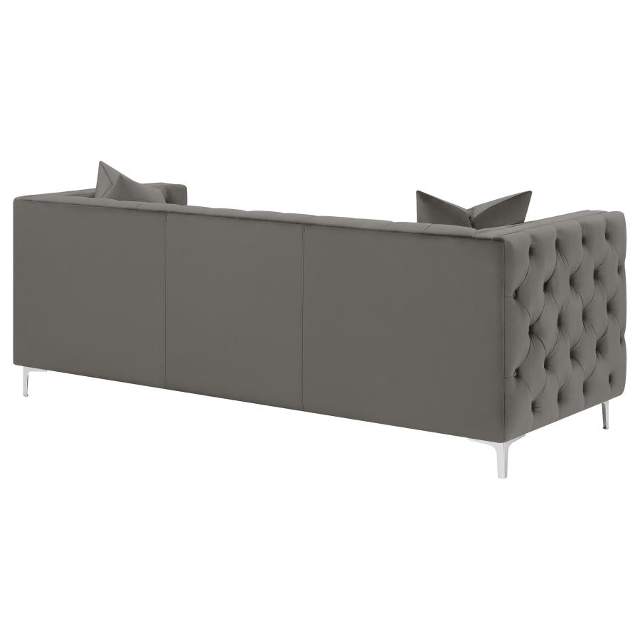 Phoebe Grey Sofa - furniture place usa